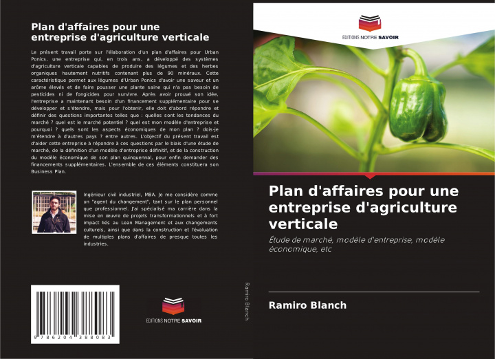 Buch Plan d'affaires pour une entreprise d'agriculture verticale Ramiro Blanch