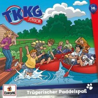 Audio TKKG Junior - Trügerischer Paddelspaß, 1 Audio-CD 