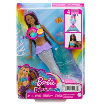 Hra/Hračka Barbie Zauberlicht Meerjungfrau Brooklyn Puppe 