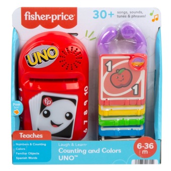 Joc / Jucărie Fisher-Price Lernspaß Baby Uno (D, E) 