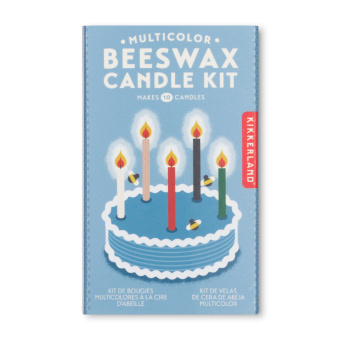 Hra/Hračka Diy Multicolor Beeswax Candle Kit Kikkerland Designer Team