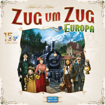 Hra/Hračka Zug um Zug Europa, 15. Jubiläum (Spiel) 