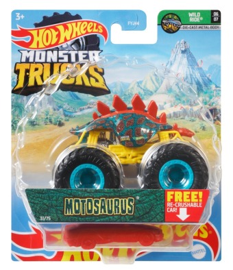 Joc / Jucărie Hot Wheels Monster Trucks 1:64 Die-Cast Sortiment 