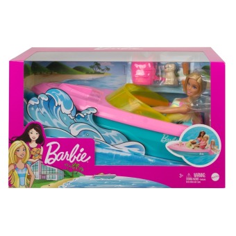 Joc / Jucărie Barbie Boot mit Puppe 