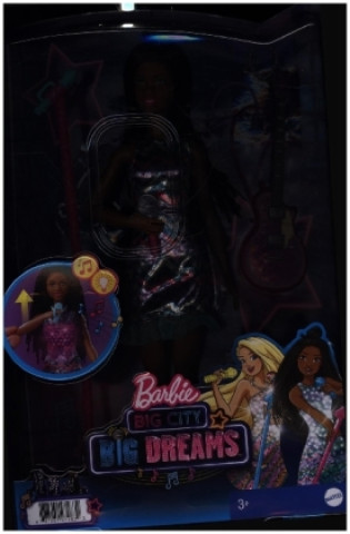 Játék Barbie Bühne frei für große Träume Brooklyn mit Musik 
