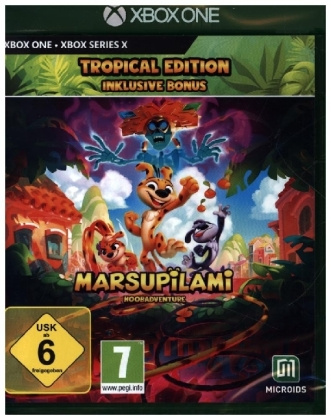 Videoclip Marsupilami, Hoobadventure, 1 XBox One-Blu-ray Disc (Tropical Edition) 