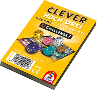 Igra/Igračka Clever hoch Drei, Challenge Block (Spiel-Zubehör) 