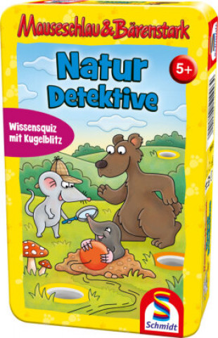 Játék Mauseschlau und Bärenstark, Naturdetektive (Kartenspiel) 