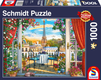 Játék Terrasse in Paris (Puzzle) 