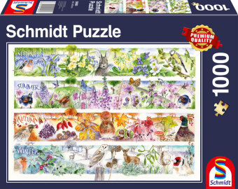Játék Jahreszeiten (Puzzle) 