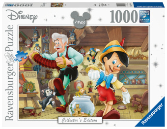 Játék Ravensburger Puzzle 16736 - Pinocchio - 1000 Teile Disney Puzzle für Erwachsene und Kinder ab 14 Jahren 