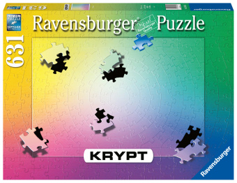 Hra/Hračka Ravensburger Puzzle 16885 - Krypt Puzzle Gradient - Schweres Puzzle für Erwachsene und Kinder ab 14 Jahren, mit 631 Teilen 