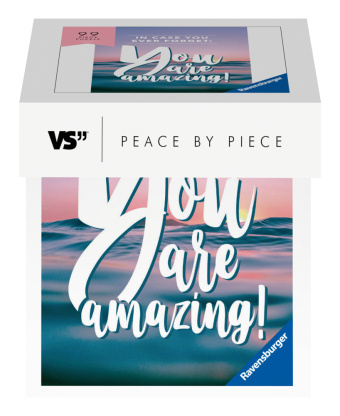 Jeu/jouet Ravensburger Puzzle - In case you ever forget: You are amazing! - Peace by Piece 99 Teile 