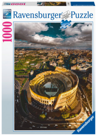 Joc / Jucărie Ravensburger Puzzle - Colosseum in Rom - 1000 Teile 