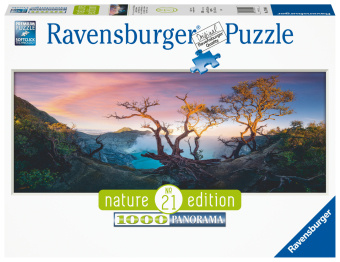 Játék Ravensburger Puzzle - Schwefelsäure See am Mount Ijen, Java - Nature Edition 1000 Teile 
