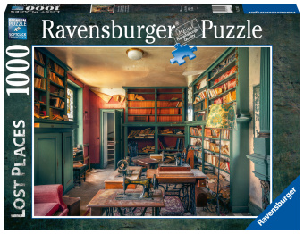 Játék Ravensburger Puzzle - Mysterious castle library - Lost Places 1000 Teile 