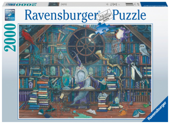 Joc / Jucărie Ravensburger Puzzle - Der Zauberer Merlin - 2000 Teile 