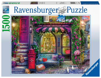 Joc / Jucărie Ravensburger Puzzle - Liebesbriefe und Schokolade - 1500 Teile 