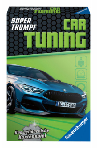 Joc / Jucărie Ravensburger Kartenspiel, Supertrumpf Car Tuning 20684, Quartett und Trumpf-Spiel für Technik-Fans ab 7 Jahren 