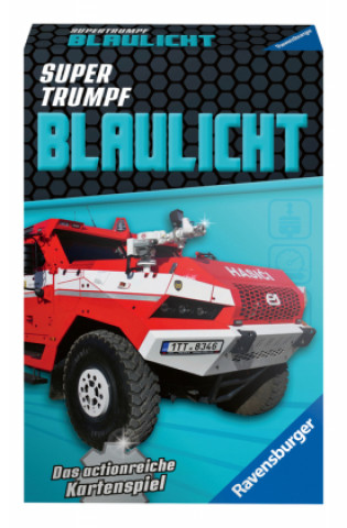 Drucksachen Ravensburger Kartenspiel, Supertrumpf Blaulicht 20686, Quartett und Trumpf-Spiel für Technik-Fans ab 7 Jahren 