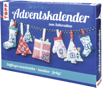 Joc / Jucărie Adventskalender zum Selbernähen 