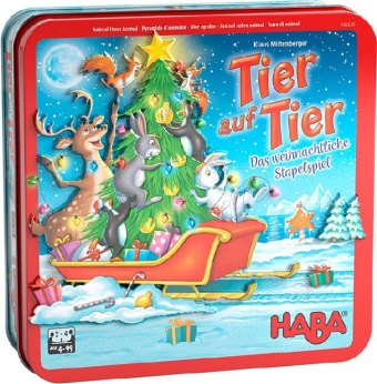 Hra/Hračka Tier auf Tier - Das weihnachtliche Stapelspiel (Kinderspiel) 
