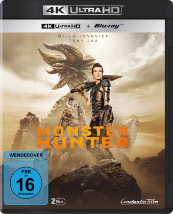 Video Monster Hunter - 4k UHD, 2 UHD Blu-ray 