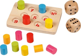 Hra/Hračka Mini Würfelspiel Shut the box (Kinderspiel) goki