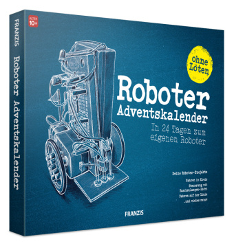 Календар/тефтер Roboter Adventskalender  - ohne Löten Franzis Verlag