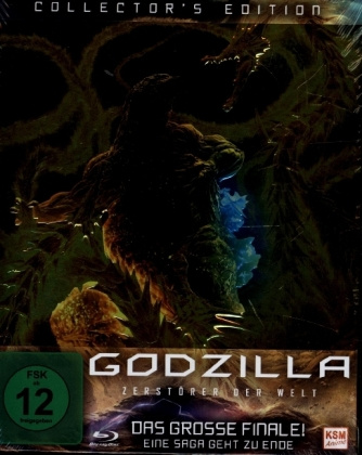 Video Godzilla: Zerstörer der Welt, 1 Blu-ray (Collector's Edition) Hiroyuki Seshita