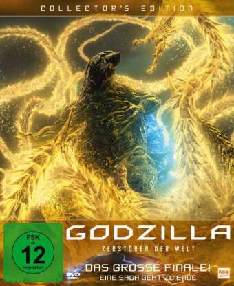 Video Godzilla: Zerstörer der Welt, 1 DVD (Collector's Edition) Hiroyuki Seshita