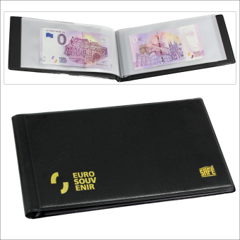 Játék 0-Euro-Scheine Taschenalbum Pocket mit 20 Blättern 
