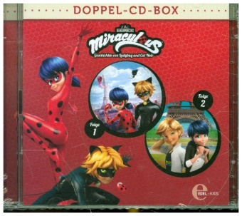 Аудио Miraculous - Miraculous-Doppel-Box. Box.1, 2 Audio-CD 