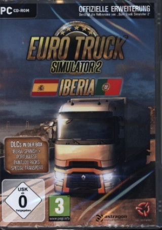 Euro Truck Simulator 2: Iberia DLC, 1 CD-ROM, Digital digital cd