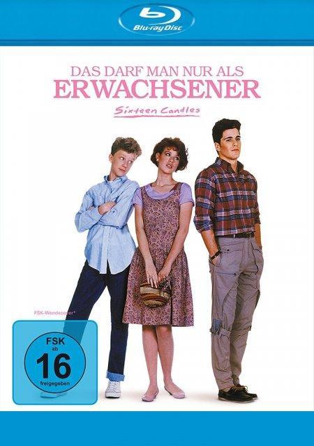 Wideo Das darf man nur als Erwachsener - Sixteen Candles, 1 Blu-ray John Hughes