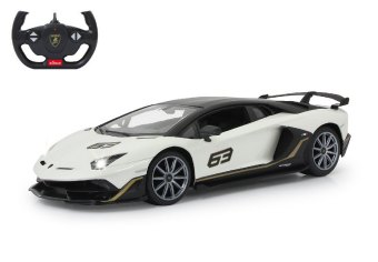 Game/Toy Jamara Lamborghini Aventador SVJ Performance 1:14 weiß 2,4GHz A 