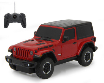 Game/Toy Jamara Jeep Wrangler JL 1:24 rot 40MHz 