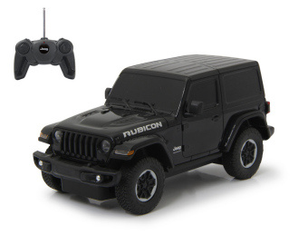 Gra/Zabawka Jamara Jeep Wrangler JL 1:24 schwarz 27MHz 