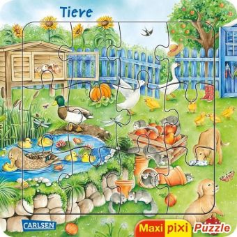 Joc / Jucărie Maxi Pixi: Maxi-Pixi-Puzzle: Tiere Christine Henkel