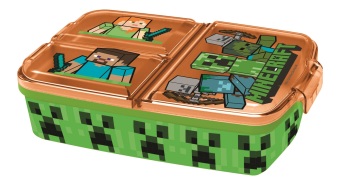 Joc / Jucărie Minecraft Brotdose dreigeteilt 
