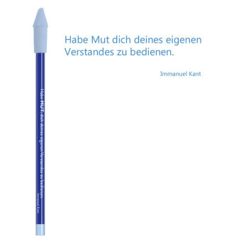 Igra/Igrača Bleistift dunkelblau, Immanuel Kant 