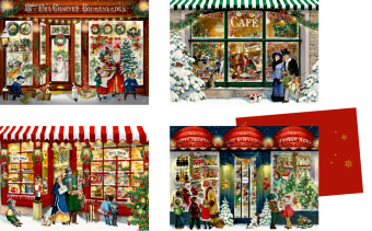 Calendar / Agendă Mini-Adventskalender-Sortiment - Nostalgische Läden Barbara Behr