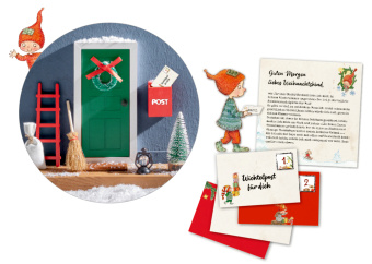 Kalendár/Diár Mein Wichteltür-Adventskalender, Mitmachkalender Judith Bäcker