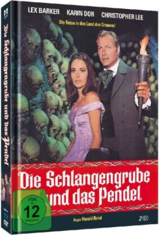 Filmek Die Schlangengrube und das Pendel, 1 Blu-ray + 1 DVD (Limited Mediabook) Harald Reinl