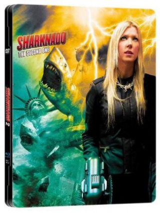 Видео Sharknado 2, 1 Blu-ray + 1 DVD (Limited Steel Edition) Anthony C. Ferrante