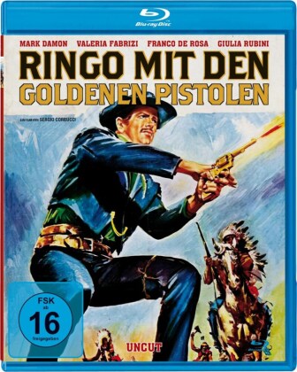 Video Ringo mit den goldenen Pistolen - Kinofassung, 1 Blu-ray Mark Damon