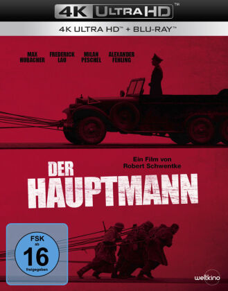 Video Der Hauptmann 4K, 1 UHD-Blu-ray + 1 Blu-ray Robert Schwentke