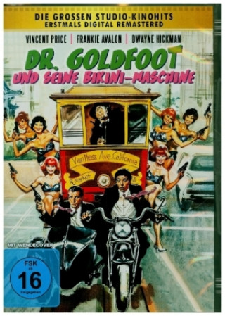Video Dr. Goldfoot und seine Bikini-Maschine, 1 DVD (Kinofassung) Norman Taurog