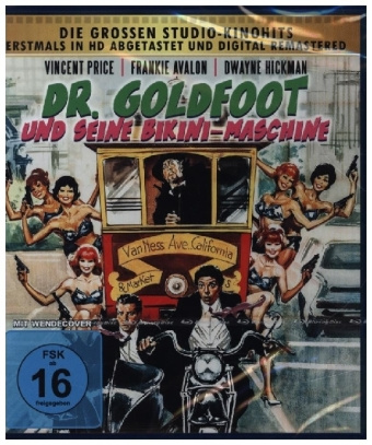 Video Dr. Goldfoot und seine Bikini-Maschine, 1 Blu-ray (HD-Kinofassung) Norman Taurog