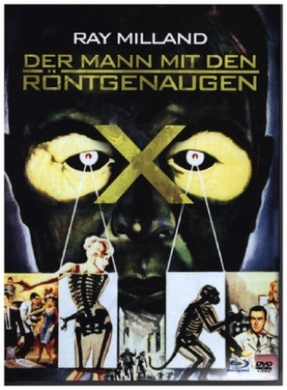 Videoclip Der Mann mit den Röntgenaugen, 1 DVD + 1 Blu-ray (Limited Mediabook) Ray Milland
